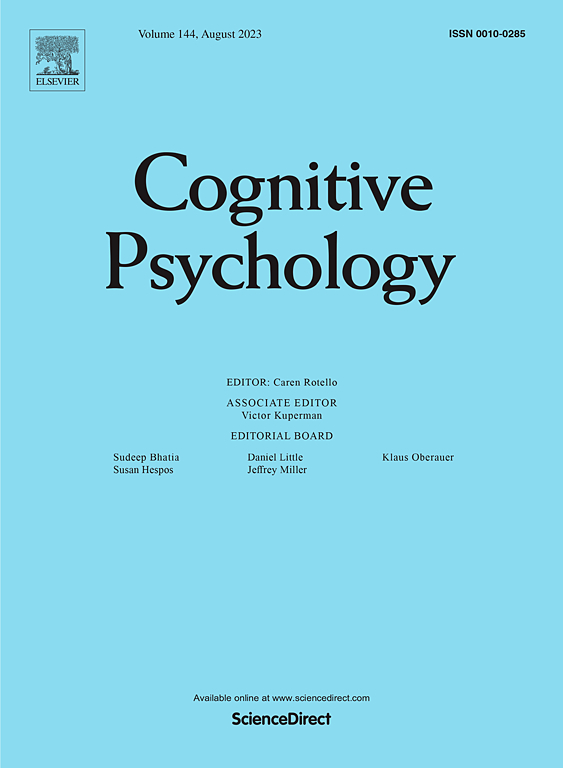 Go to journal home page - Cognitive Psychology
